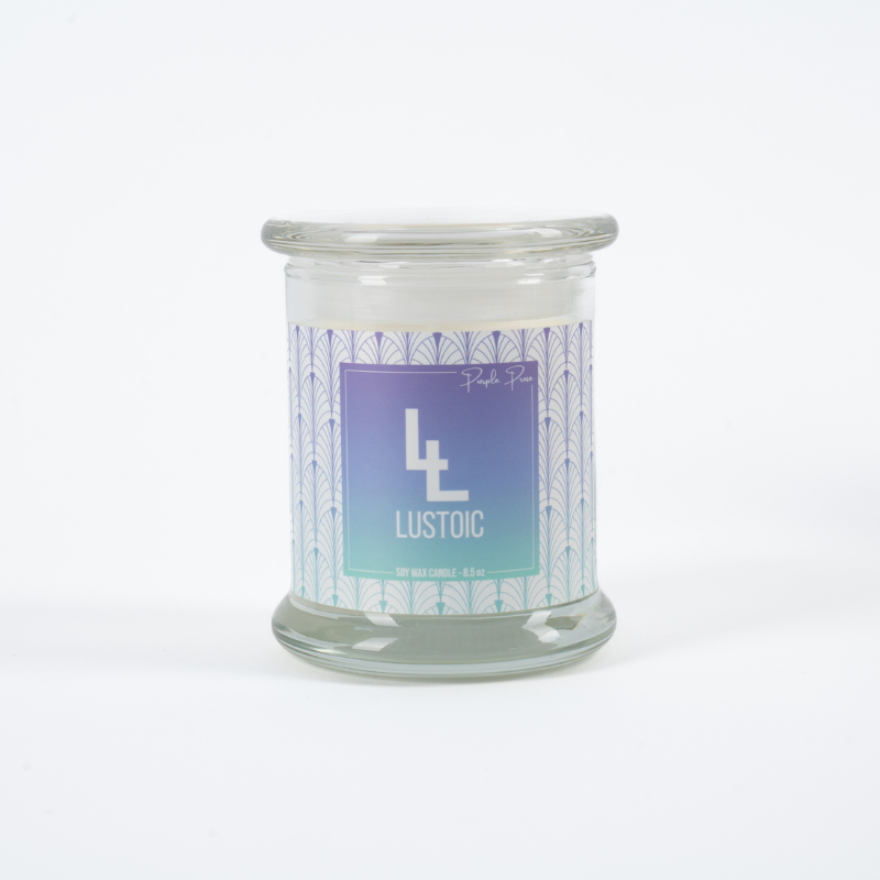 Purple Prose Candle