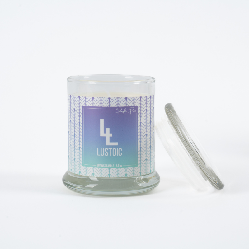 Purple Prose Candle